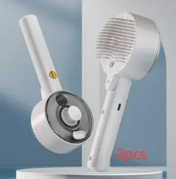 Animal Hair Remover Brush Dog And Cat Steam Brush Pet Self Cleaning Dog Brush Grooming Removes Cat Hairs Cat Dog Accessories Pet Products image 7