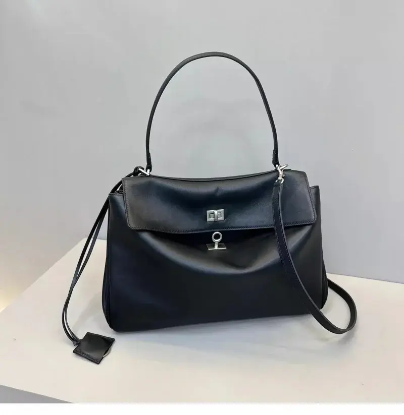 Vintage Autumn Winter Suede Matte Tote Bag, Elegant Shoulder Crossbody Kelly Bag for Women, Large Capacity Commuter Underarm Bag image 9