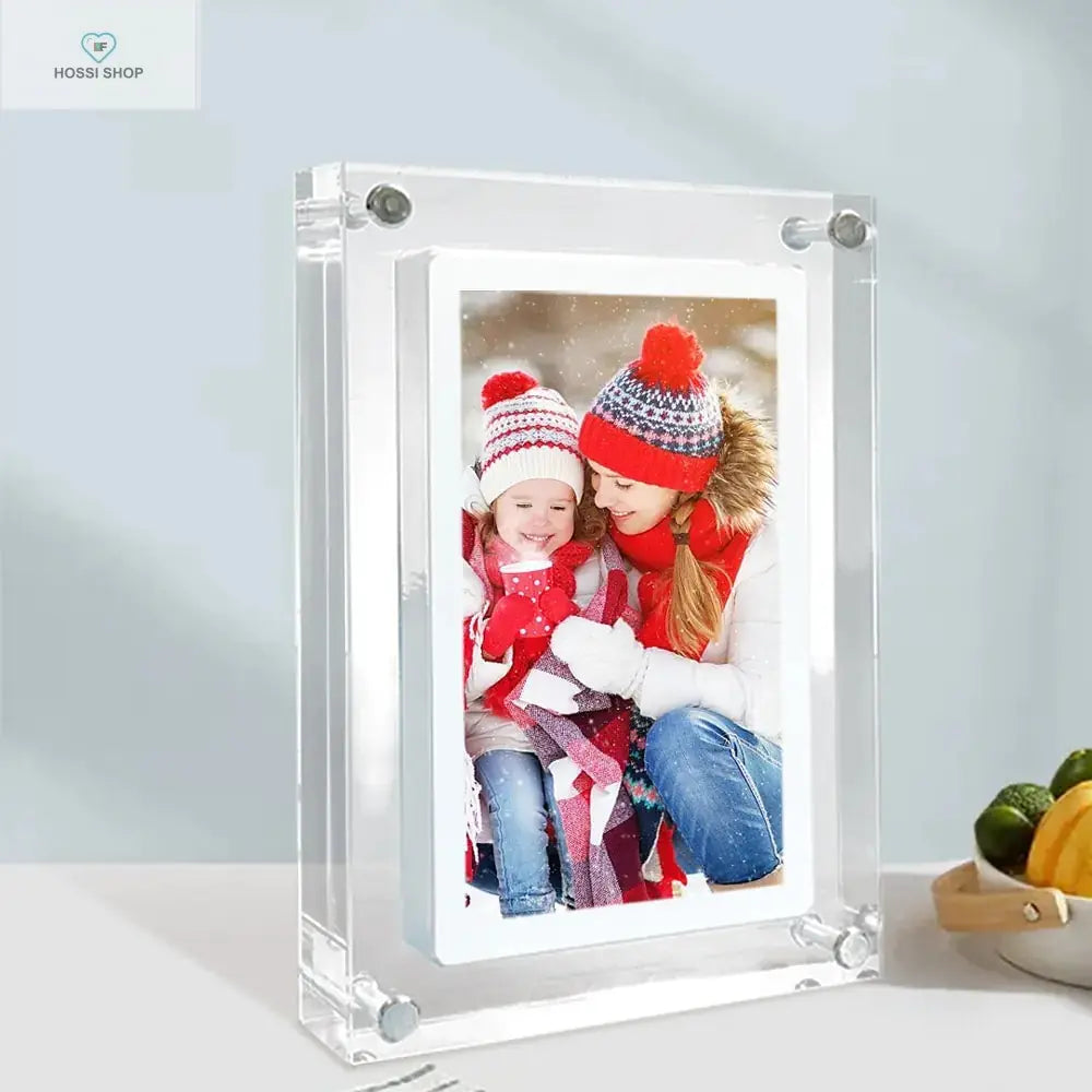 Acrylic Digital Photo Frame 5/7 Inch Motion Video Frame 3Life Store