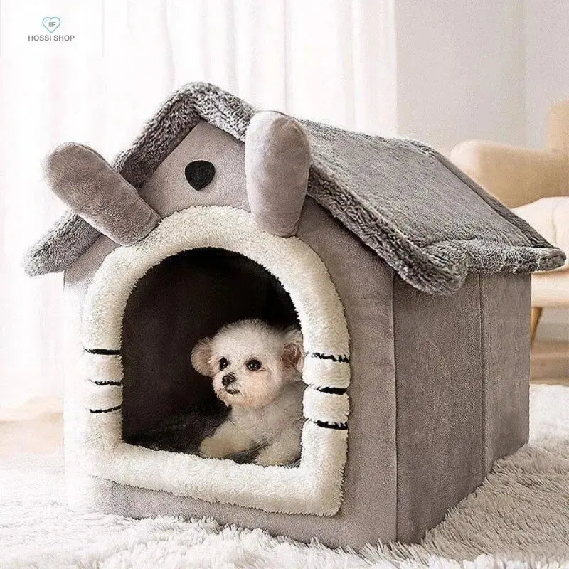 Foldable Indoor Winter Cat House - Cat & Small Dog Warm Bed S/M/L Just A Store