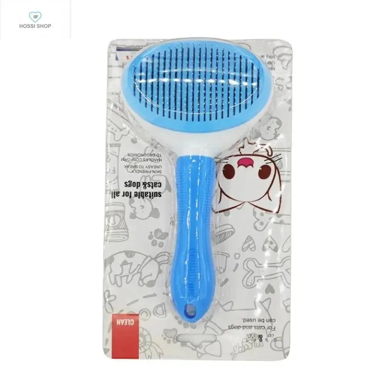 Self-cleaning Pet Hair Remove Comb Cat Slicker Brush Pet Hair Removal Comb For Cats Grooming Brushes Dog Combs Cat Accessories Couples Pet Store