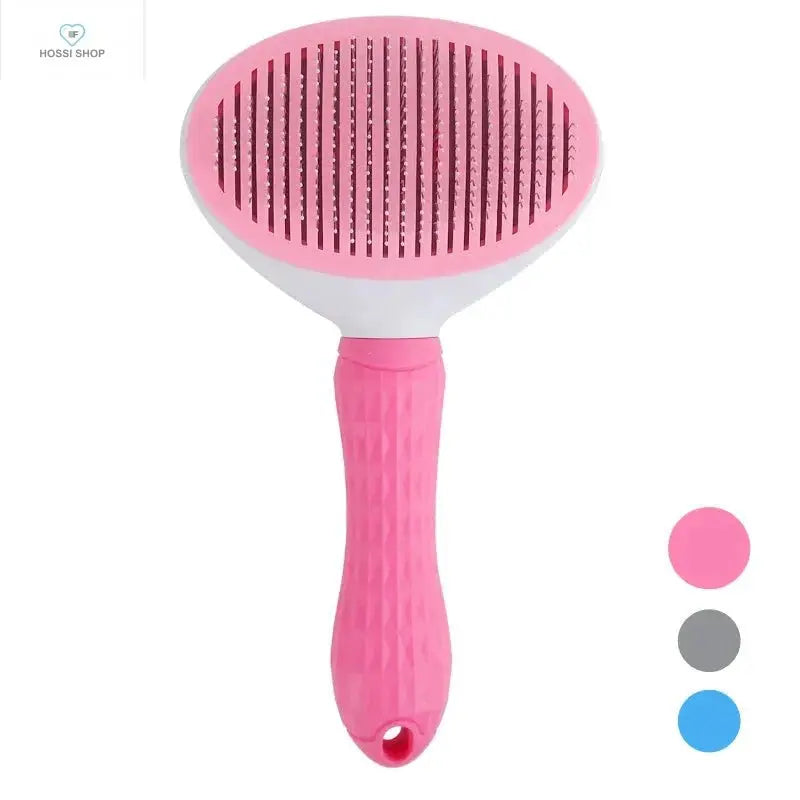 Self-cleaning Pet Hair Remove Comb Cat Slicker Brush Pet Hair Removal Comb For Cats Grooming Brushes Dog Combs Cat Accessories Couples Pet Store