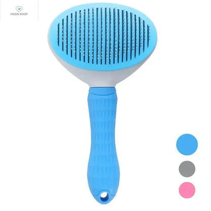 Self-cleaning Pet Hair Remove Comb Cat Slicker Brush Pet Hair Removal Comb For Cats Grooming Brushes Dog Combs Cat Accessories Couples Pet Store