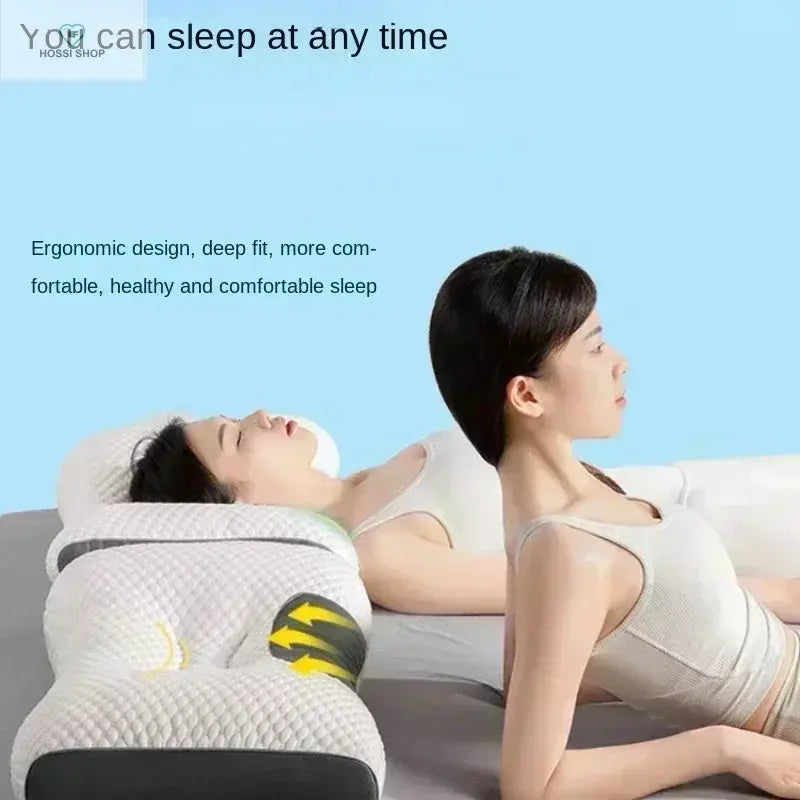 Super 3D Ergonomic Pillow Sleep Neck Pillow Protects The Neck Spine Orthopedic Contour Pillow Shop1104001712 Store