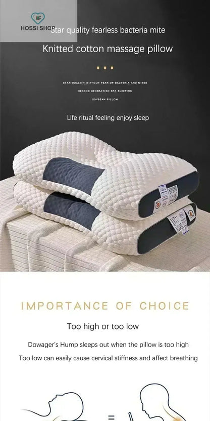 Super 3D Ergonomic Pillow Sleep Neck Pillow Protects The Neck Spine Orthopedic Contour Pillow Shop1104001712 Store