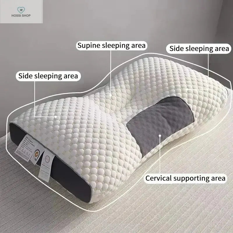 Super 3D Ergonomic Pillow Sleep Neck Pillow Protects The Neck Spine Orthopedic Contour Pillow Shop1104001712 Store