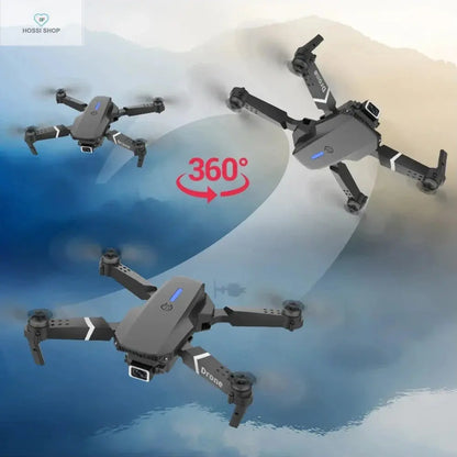 The new E88 professional drone WIFI FPV wide-angle HD 4K 1080P camera height hold foldable quadcopter children's gifts toys HK AMOLED Series Watch Store