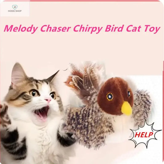 WagBird™ - Interactive Cat Toy Flapping Bird with Chipping Sounds (Rechargeable) Shop1102999808 Store