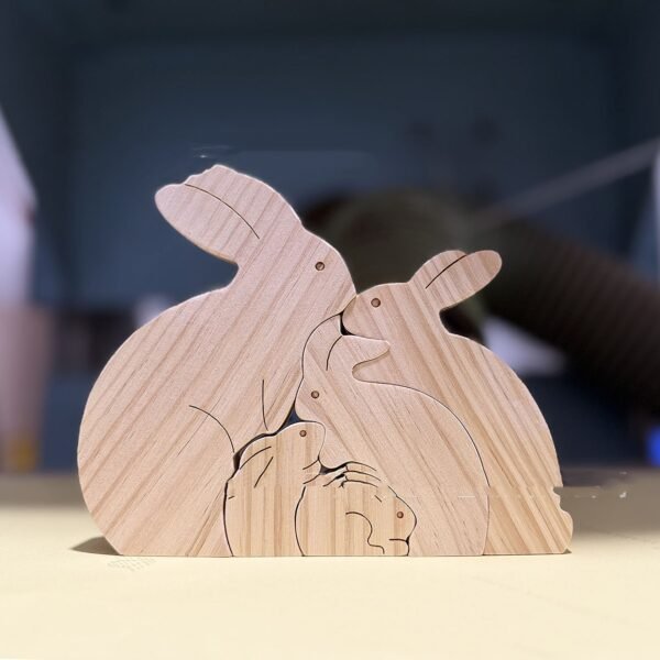 Family Puzzle Toy Home Bedroom Decoration