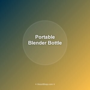 Portable Blender Bottle 600ml USB Rechargeable
