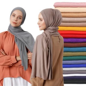 Modal Solid Color Long Scarf Headscarf Wholesale High-Quality Breathable