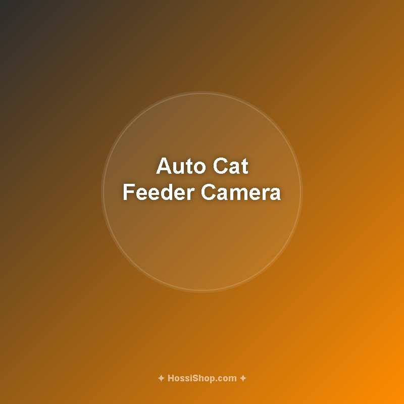 Automatic Cat Feeder with HD Camera