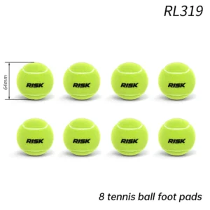 RISK Cycling Bike Damping Pads, Smart Trainer Support Base, Tennis Ball Feet for X2 / X2 MAX / XX PR