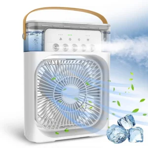 Desktop USB Water Cooling Fan with Mist & Humidifier
