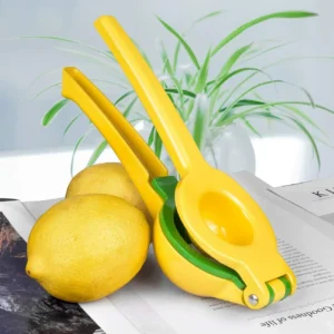 Heavy-Duty Metal Lemon Squeezer & Manual Citrus Juicer