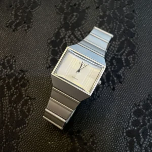 men's minimalist rectangular watch - Men's Retro Minimalist Rectangular Watch - Silver