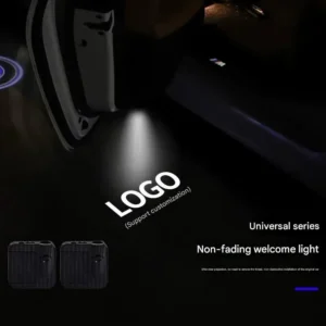 LED car door welcome light - LED Car Door Welcome Light - Carbon Fibre Wireless Projector