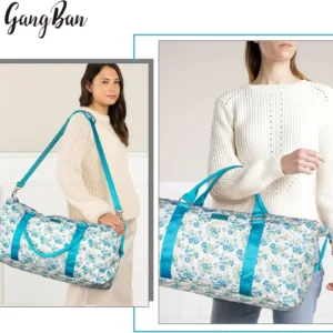 women's floral travel bag with toiletry pouch - Women's Floral Travel Bag with Toiletry Pouch | Carry-On