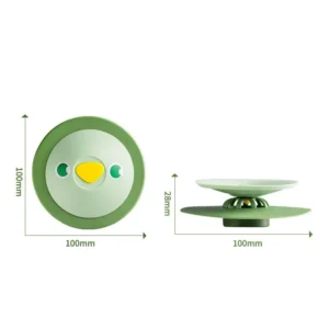 Floor drain deodorizer and sealing device placed inside a bathroom floor drain