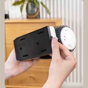 smart cat grooming brush for easy self-care