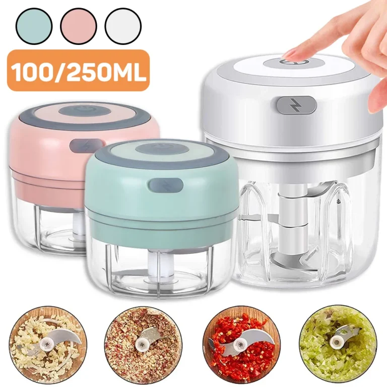 Mini Electric Garlic Chopper - Effortless Food Prep