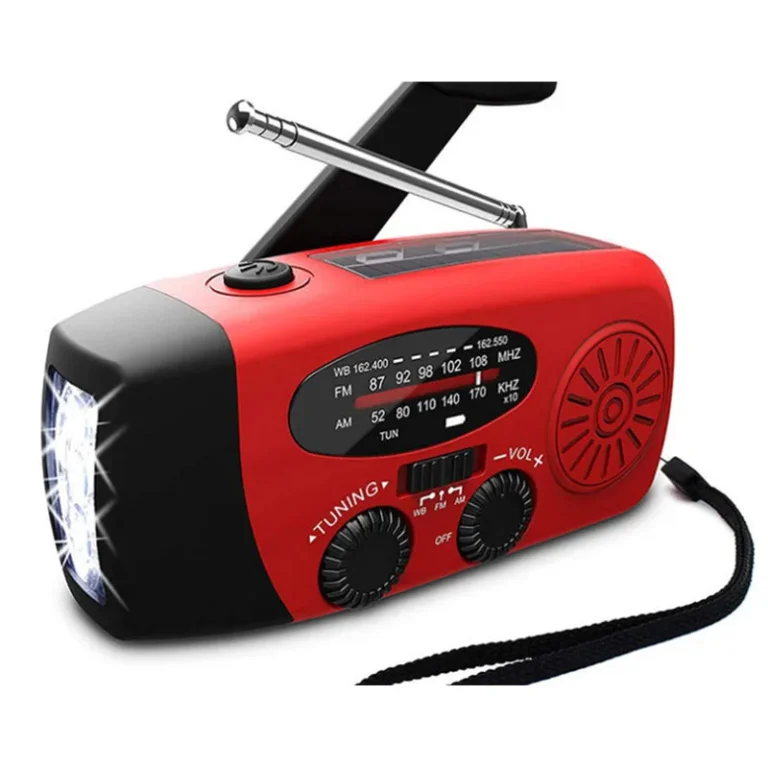 Solar Hand Crank Flashlight – Solar Hand Crank USB Charging