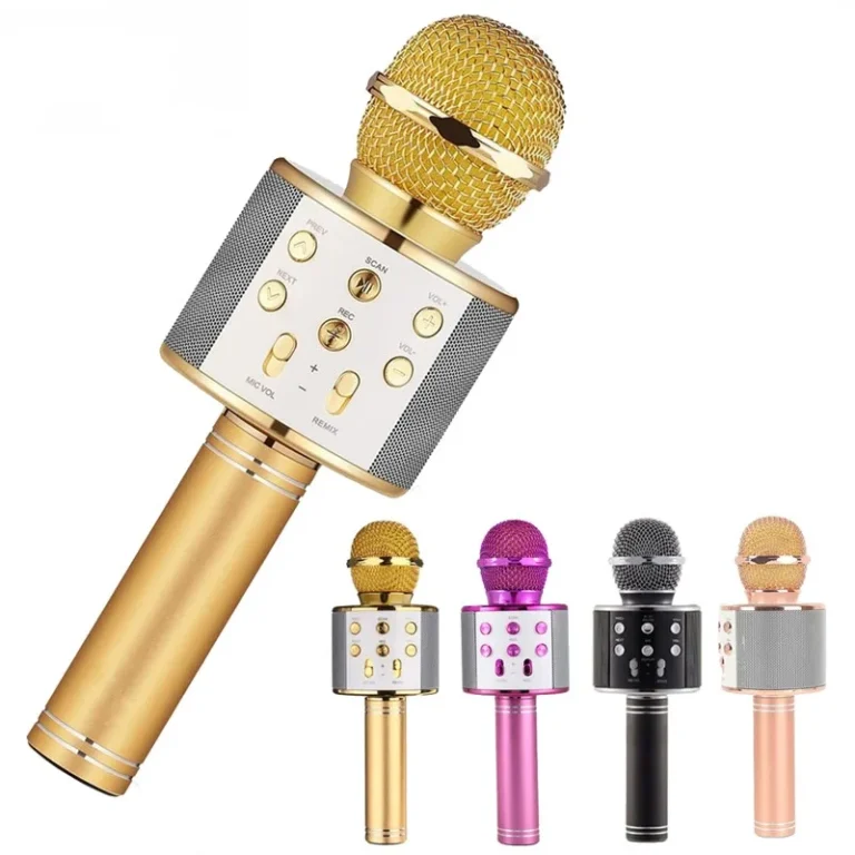 Bluetooth Karaoke Microphone for Singing and Playing