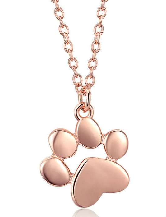 Paw Print Necklace – Effortless Everyday Elegance