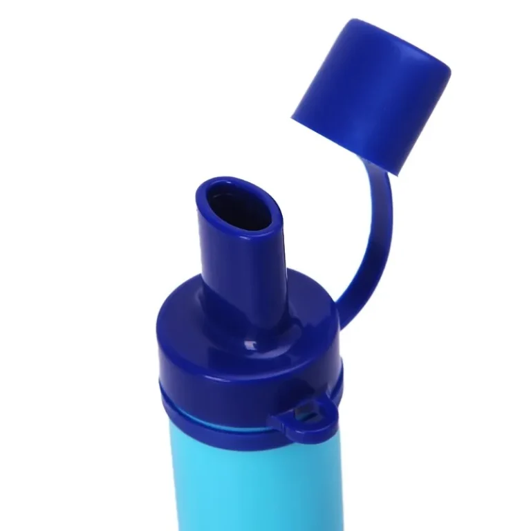 portable lanyard attached to the straw