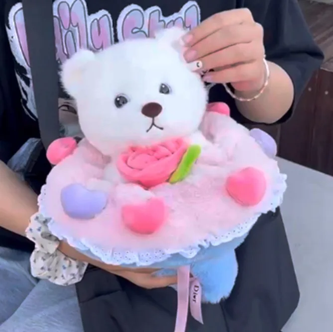 cuddle with our soft doll during bedtime