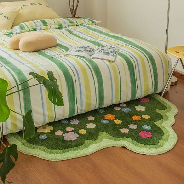 Soft and stylish living room area rug
