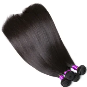Brazil straight human hair curtain for natural-looking extensions